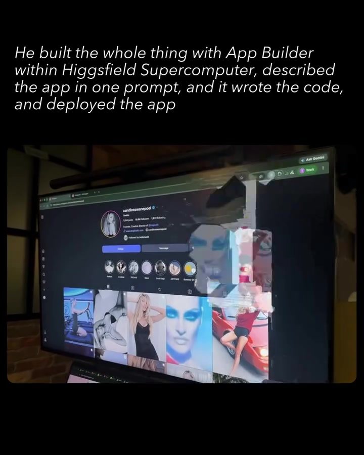 Higgsfield's App Builder: Automating Instagram Interactions