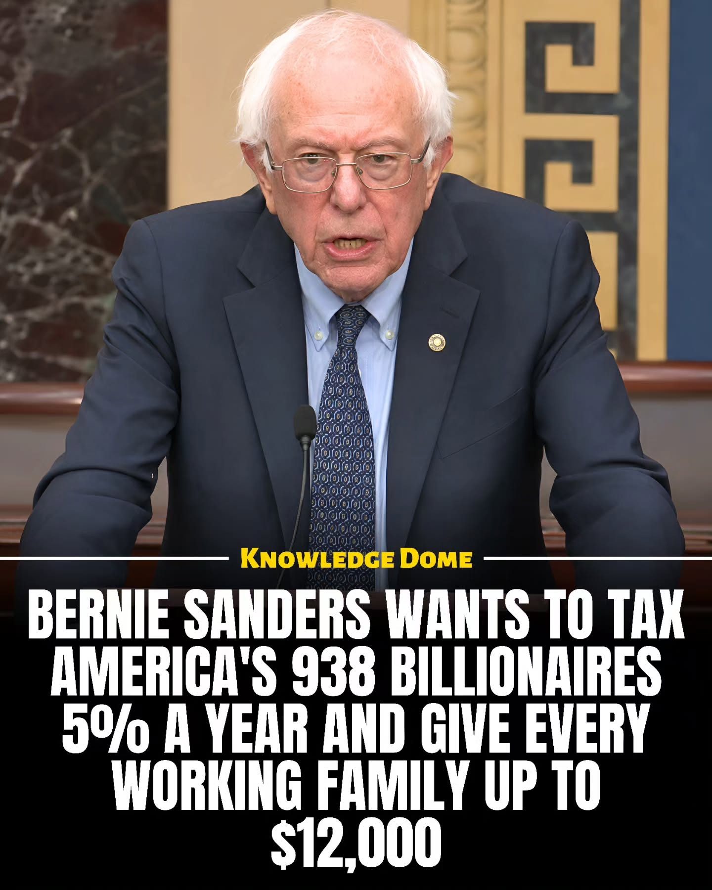 Bernie Sanders' Bill: Taxing Billionaires to Aid Working Families