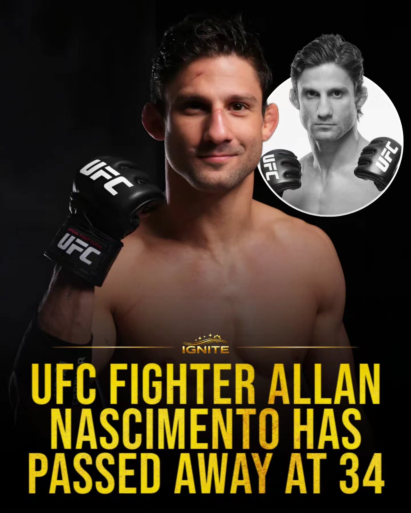 UFC Star Allan Nascimento Dies at 34