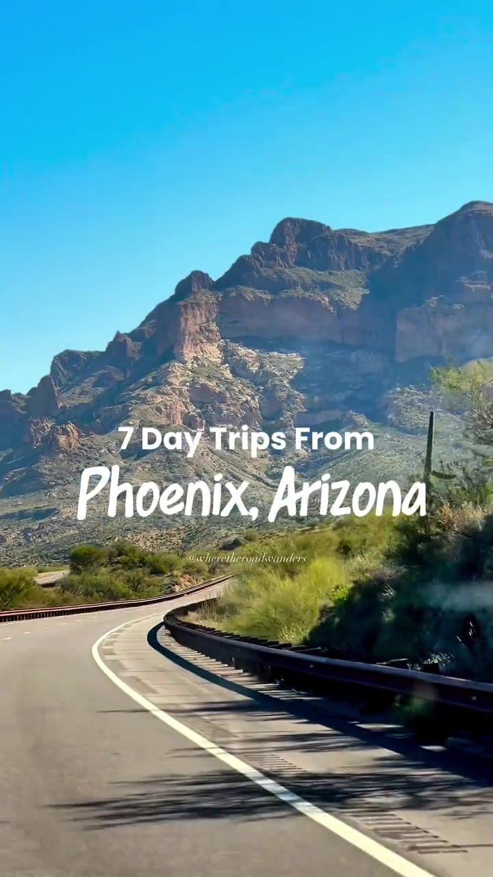 7 Easy Day Trips From Phoenix For Scenic Arizona Drives