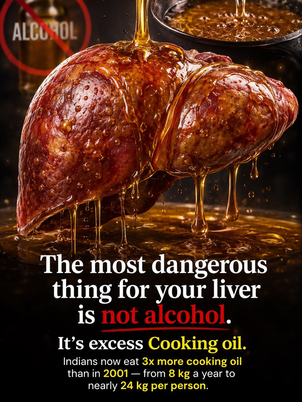 Hidden Oil in Food: Impact on Indian Health