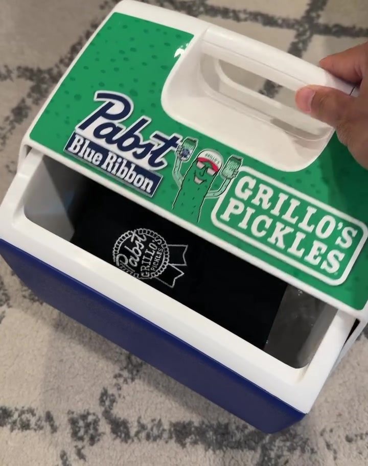Pabst and Grillo's Pickle Beer Cooler Collaboration