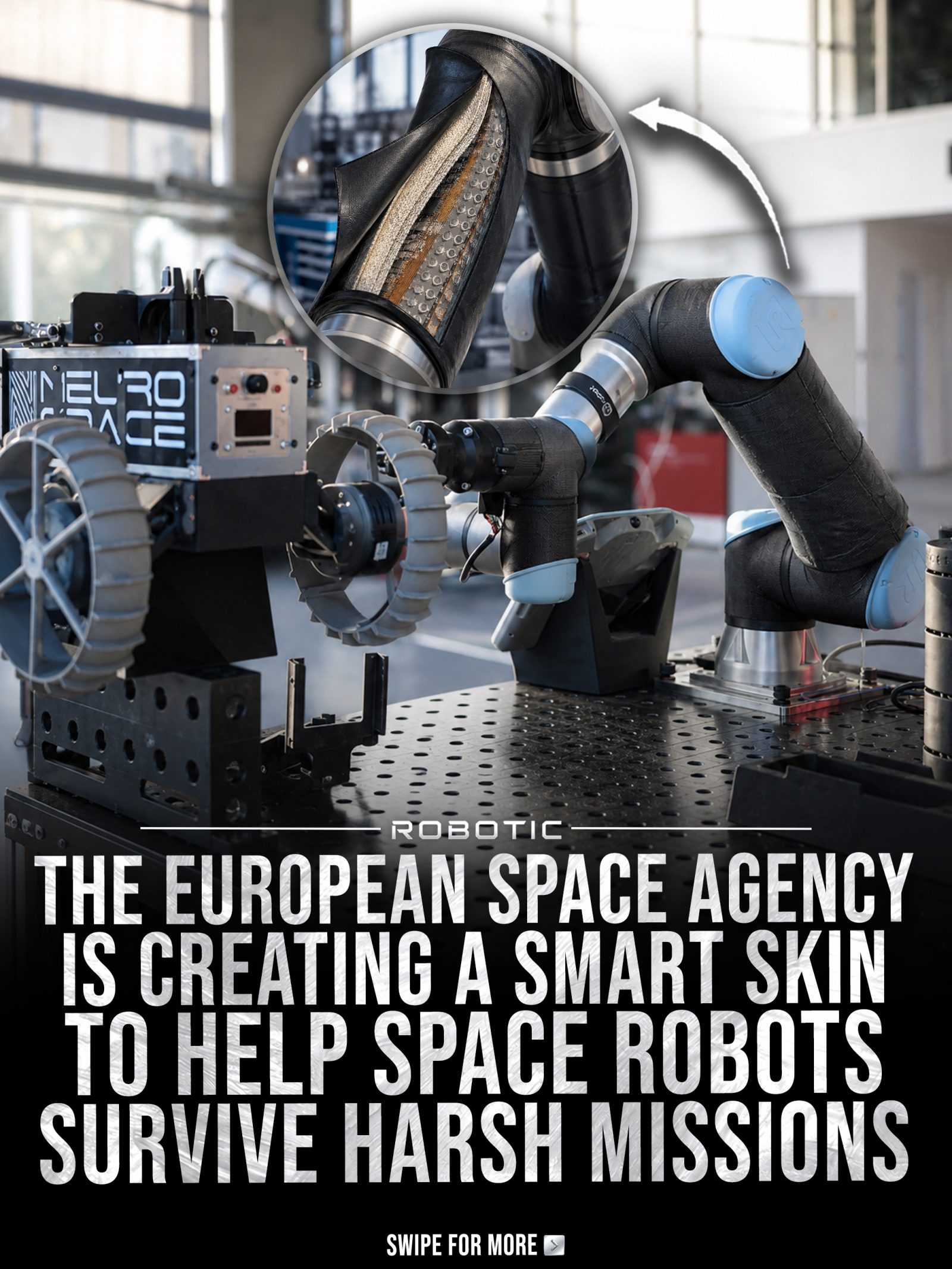 How ESA's Smart Skin is Revolutionizing Space Robotics