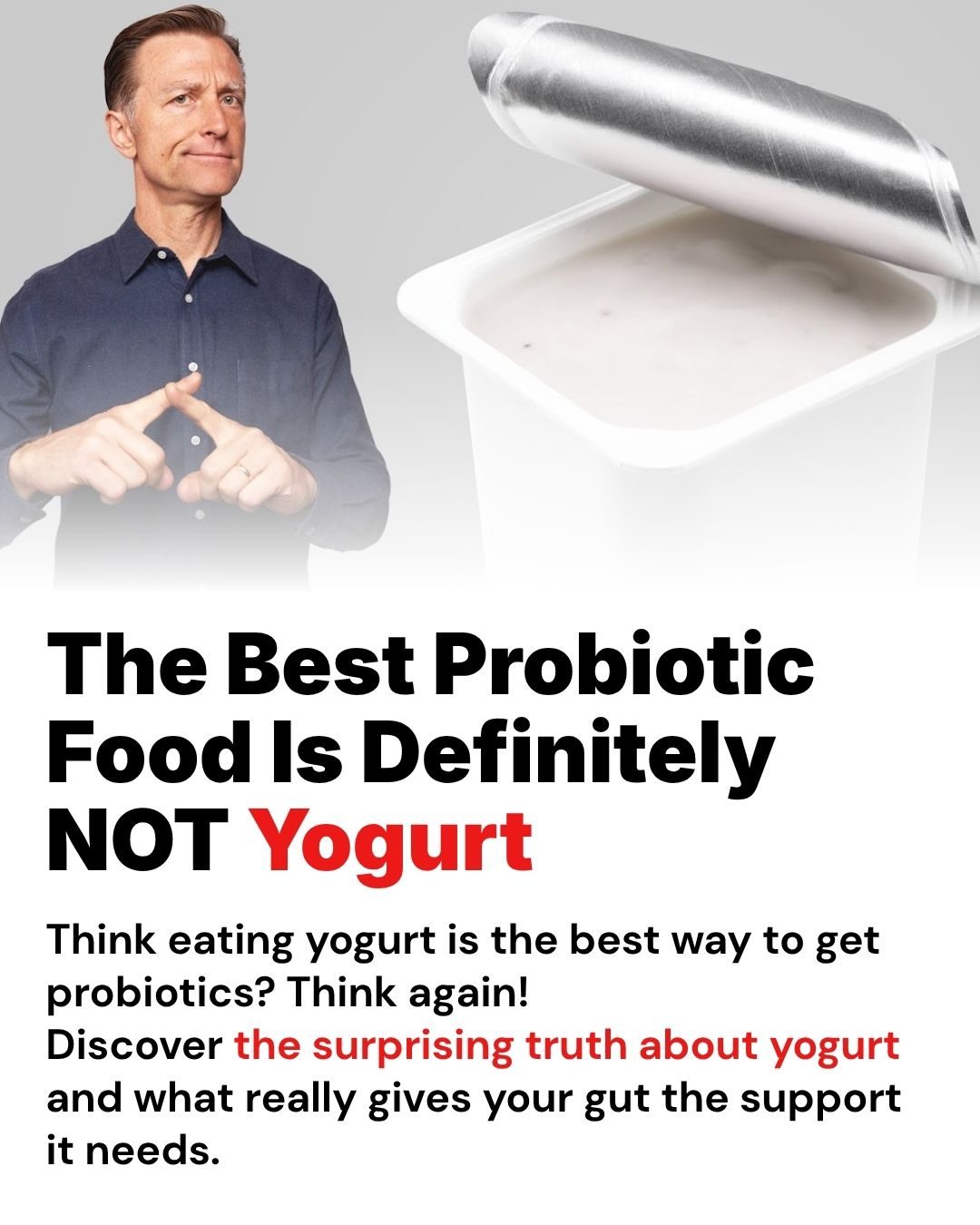 Yogurt Isn't Top Probiotic Food - Try These Instead