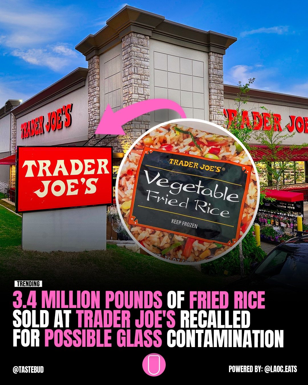 Trader Joe's Recalls 3.4 Million Pounds of Fried Rice