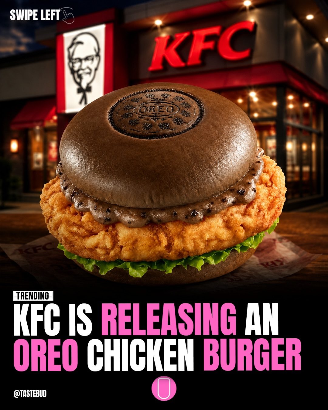 KFC's Oreo Chicken Burger: The New Trending Burger