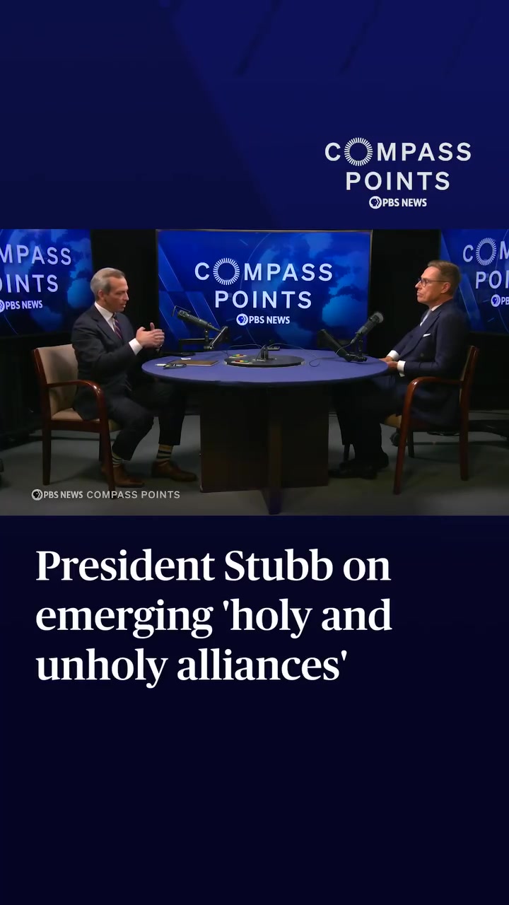 President Stubb on Emerging Alliances and World Order