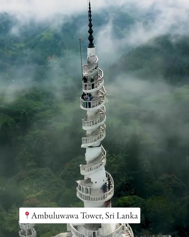 Discover Sri Lanka's Spiral Tower Wonder: Ambuluwawa