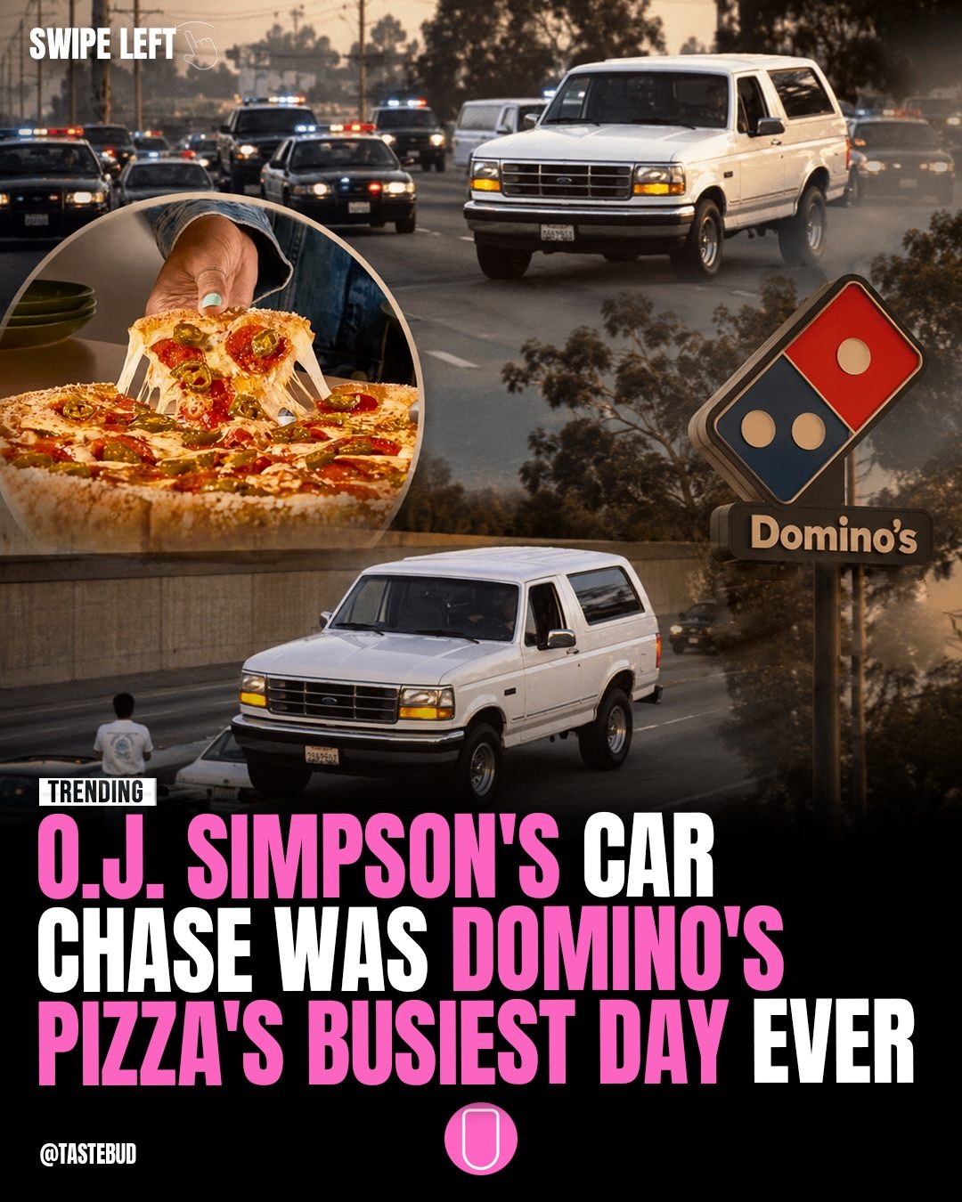 The O.J. Simpson Car Chase and Domino's Pizza's Biggest Sales Day