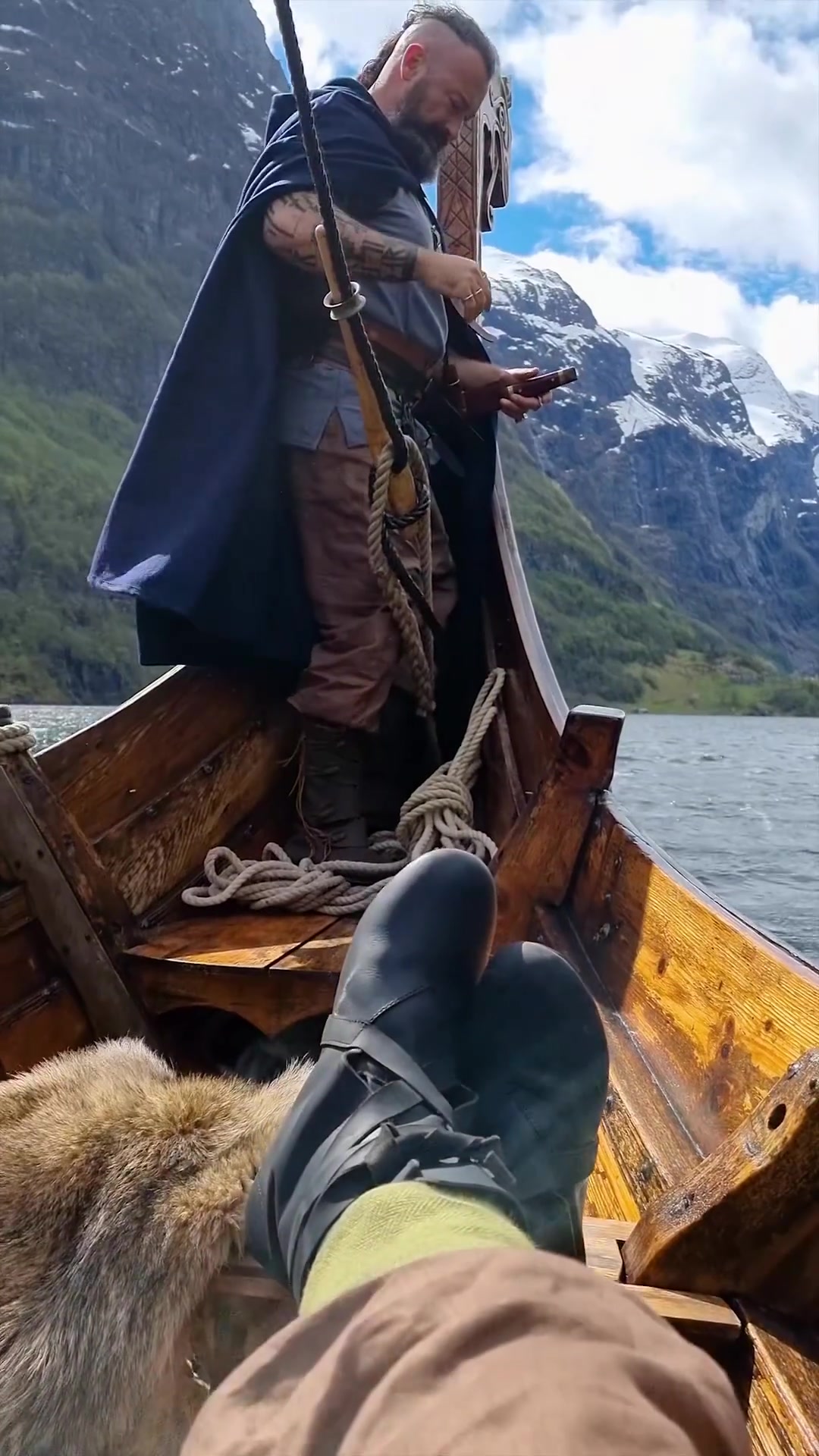 Viking Fjord Boat Tour in Norway's Gudvangen