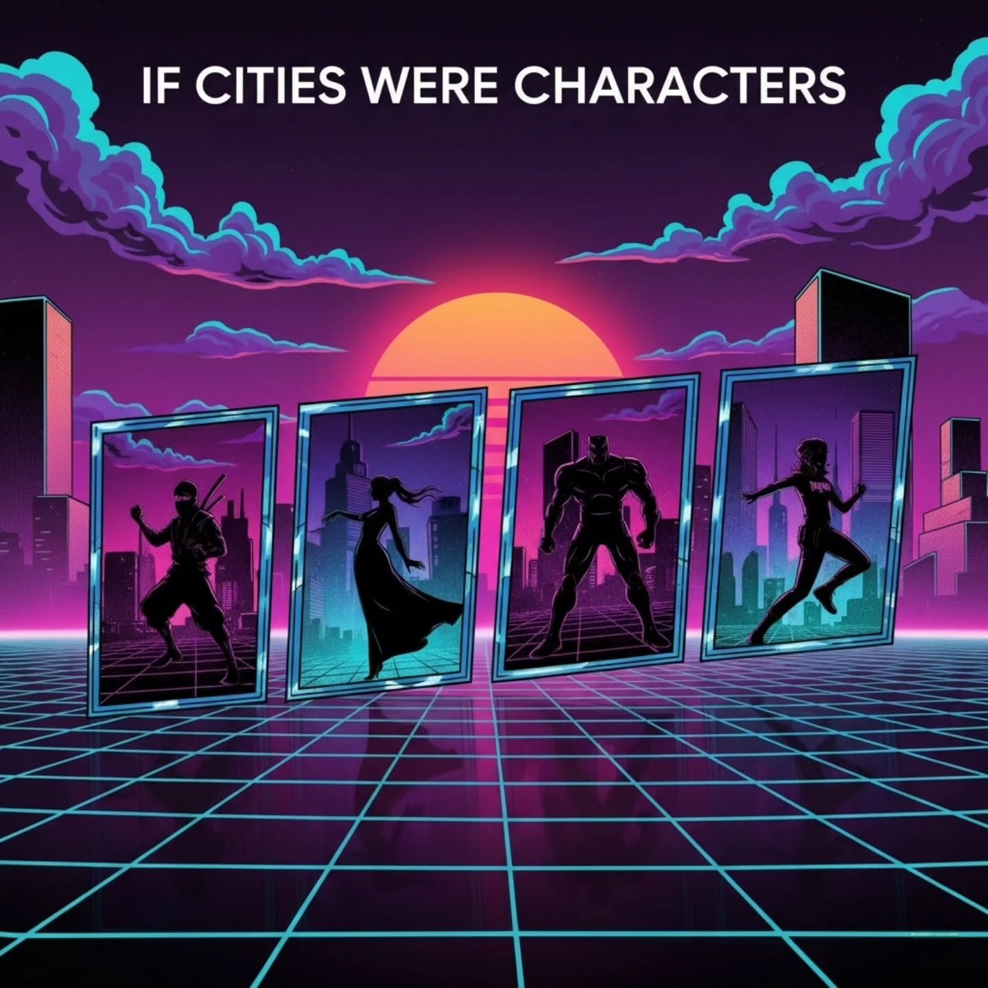 Cities Imagined as Characters: Tokyo, Dubai, London