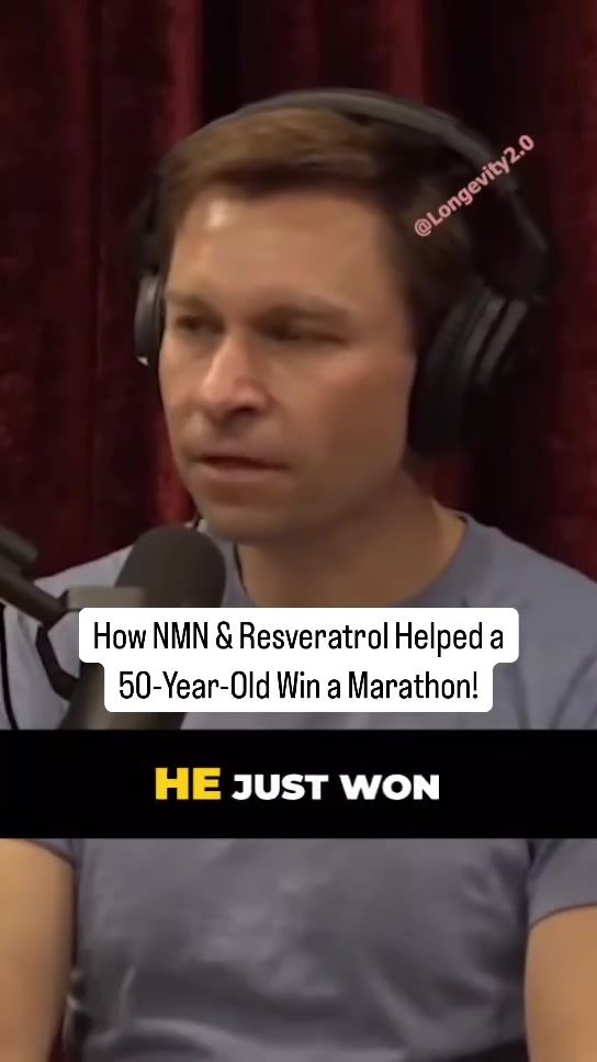 NMN and Resveratrol: The Secret to a 50-Year-Old's Marathon Victory