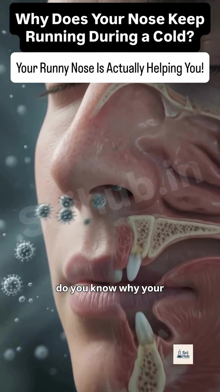 The Role of a Runny Nose in Fighting Cold Viruses