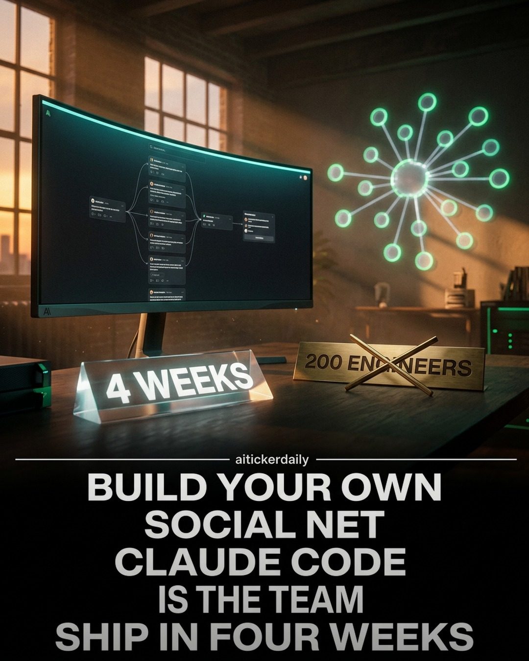 Build a Social Network in Four Weeks with Claude Code
