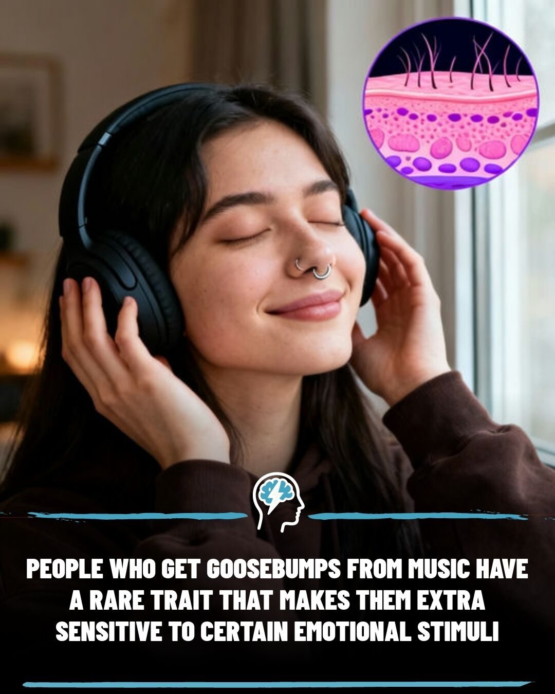 Goosebumps from Music: The Rare Trait of Emotional Sensitivity