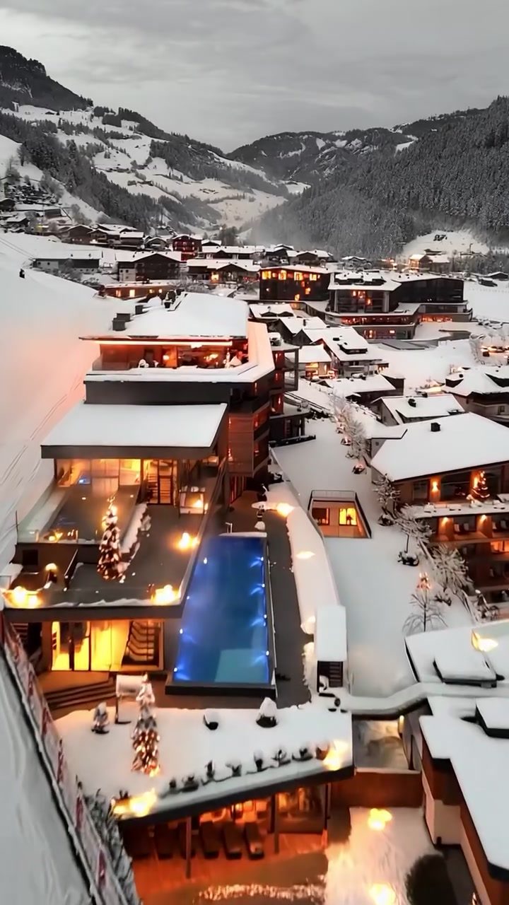 Discover Luxury: Alpine Resort Blends Modern Design and Mountain Serenity