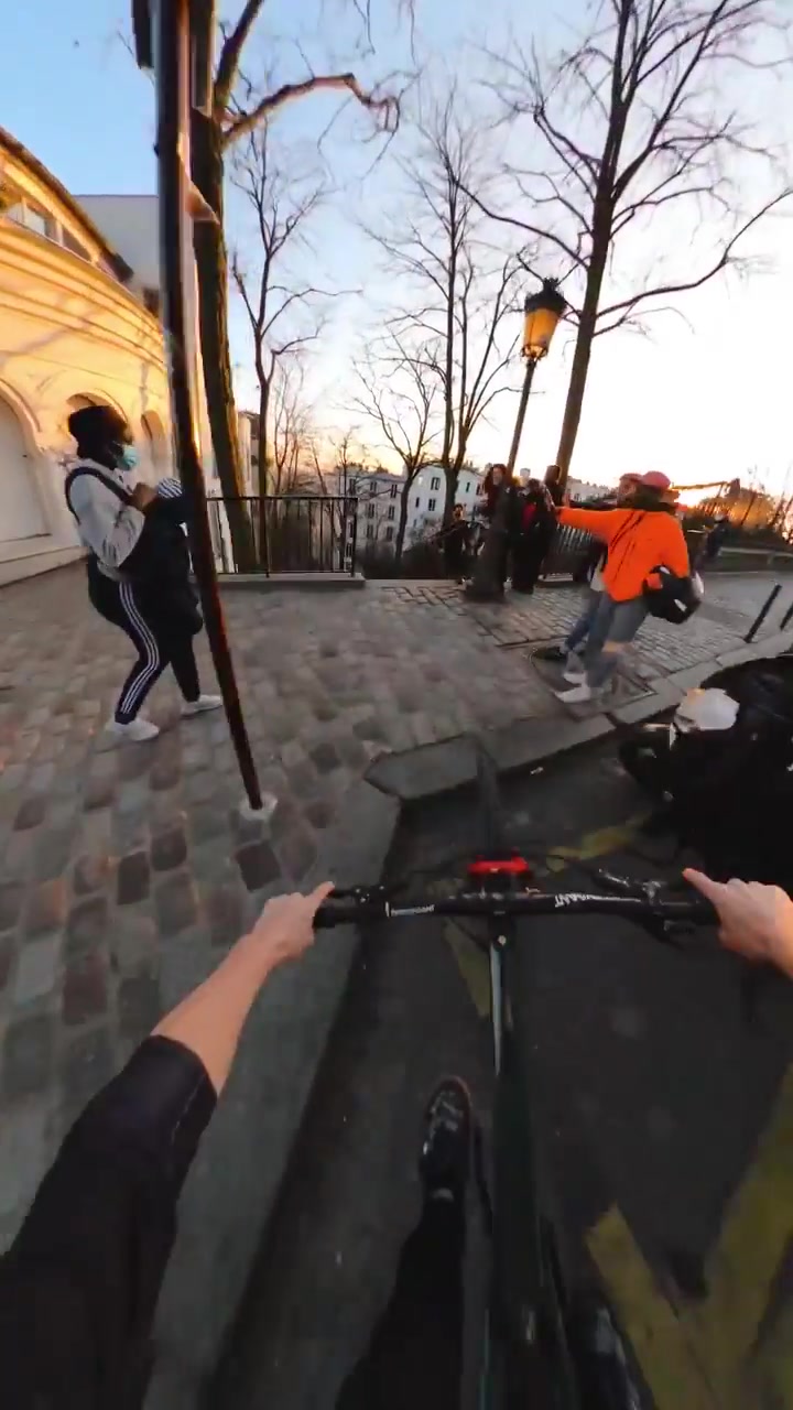 Ninebot Electric Scooter Ride in Paris