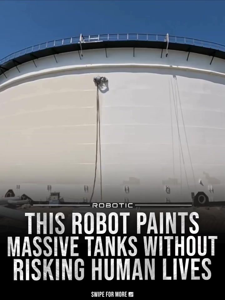 How Robotic Arms are Revolutionizing Industrial Tank Painting