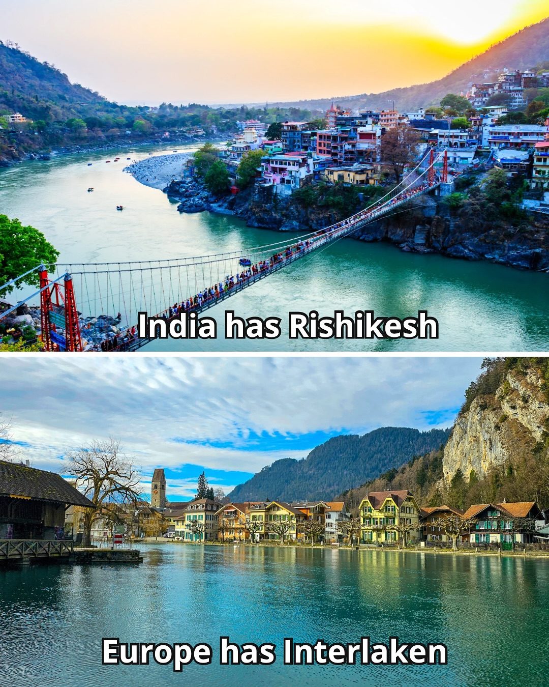 The similarities and differences between India and Europe’s beauty