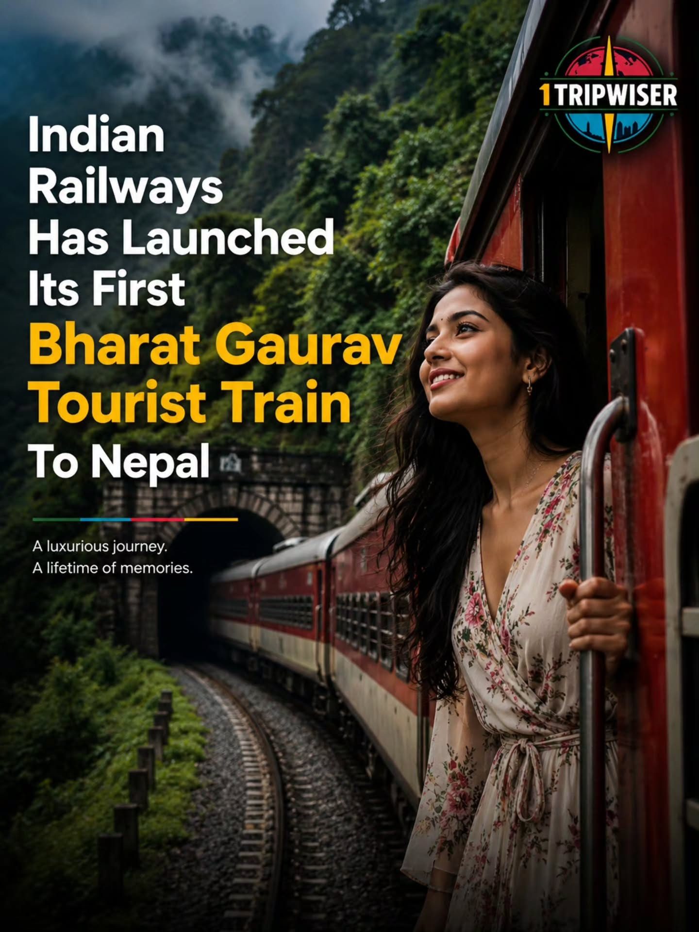 Bharat Gaurav: Luxury Train Tour to Nepal from June 12