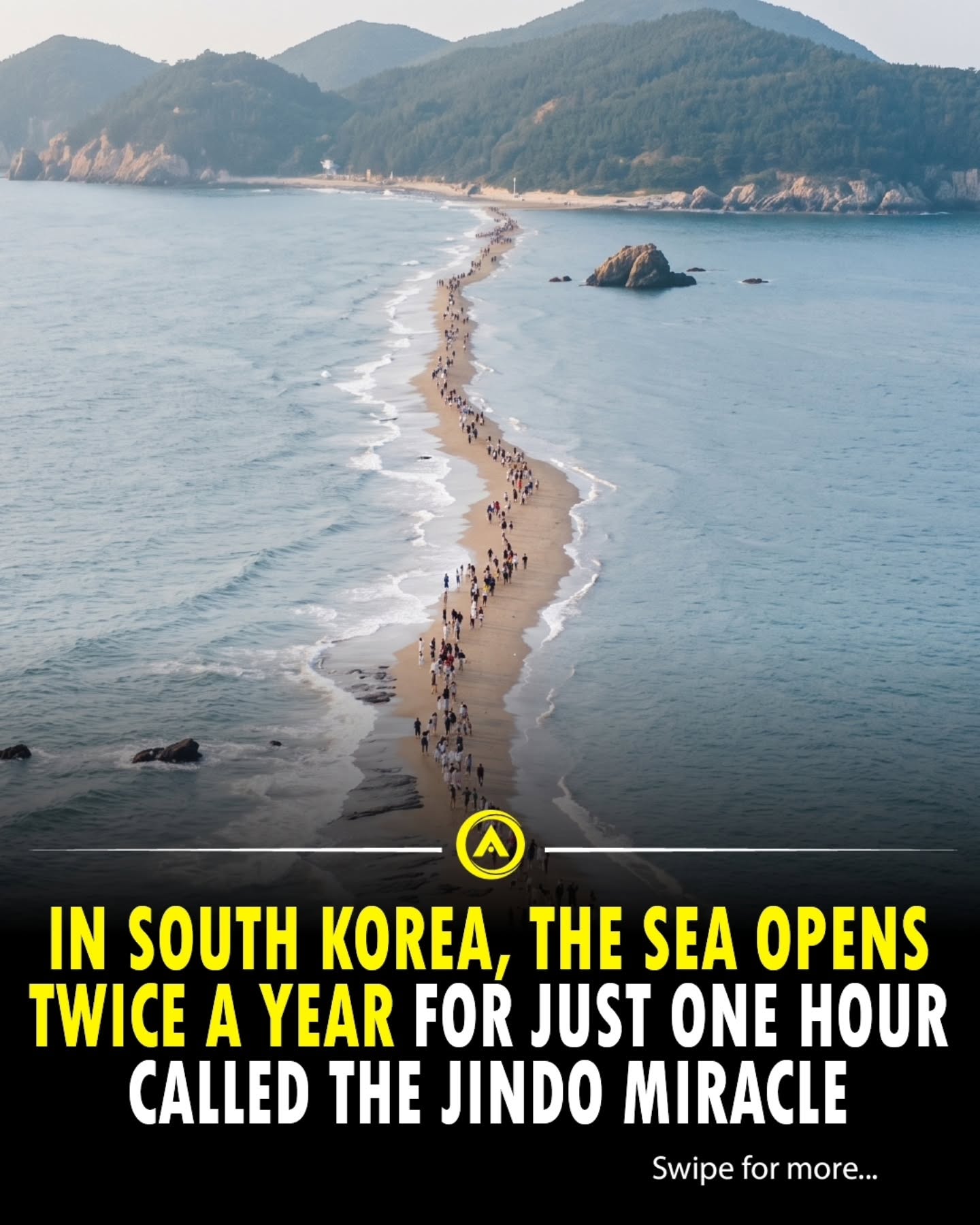 Witness the Jindo Miracle: South Korea's Twice-Yearly Sea Recession