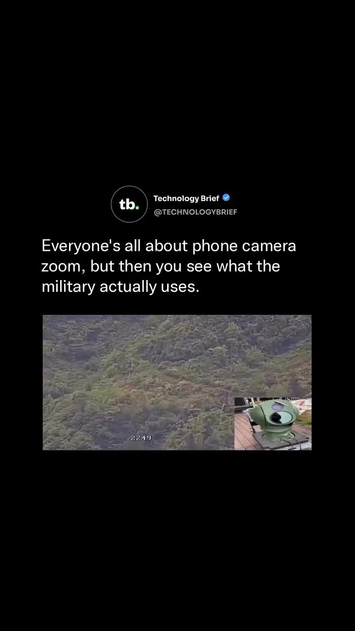 Military Surveillance Cameras: Beyond Phone Zoom Capabilities