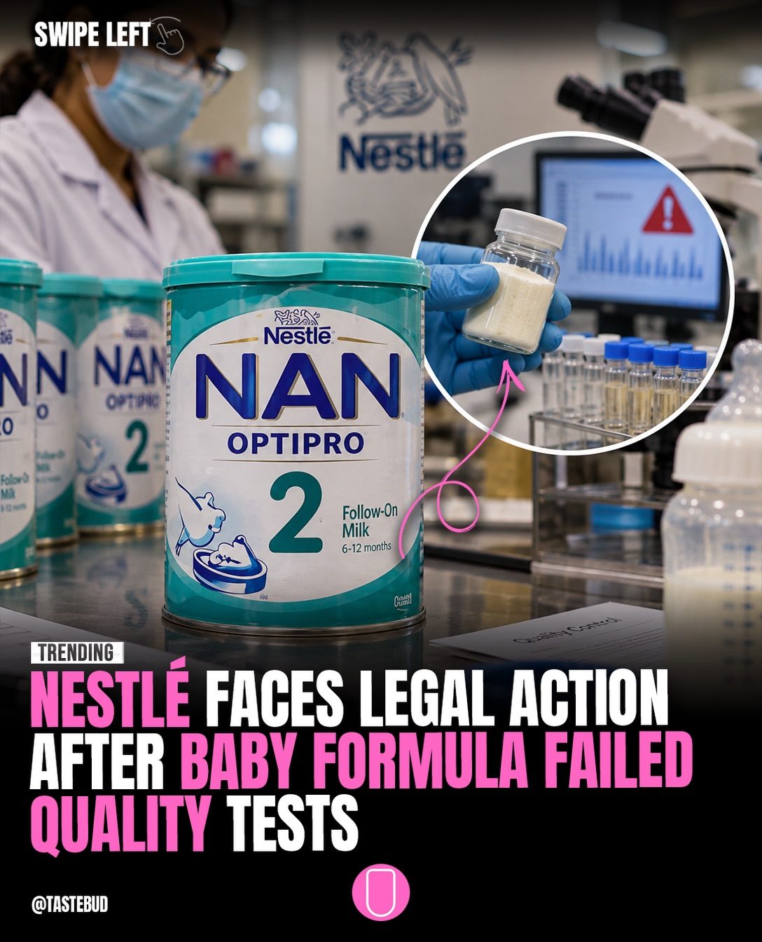 Nestlé Baby Formula Fails Quality Tests