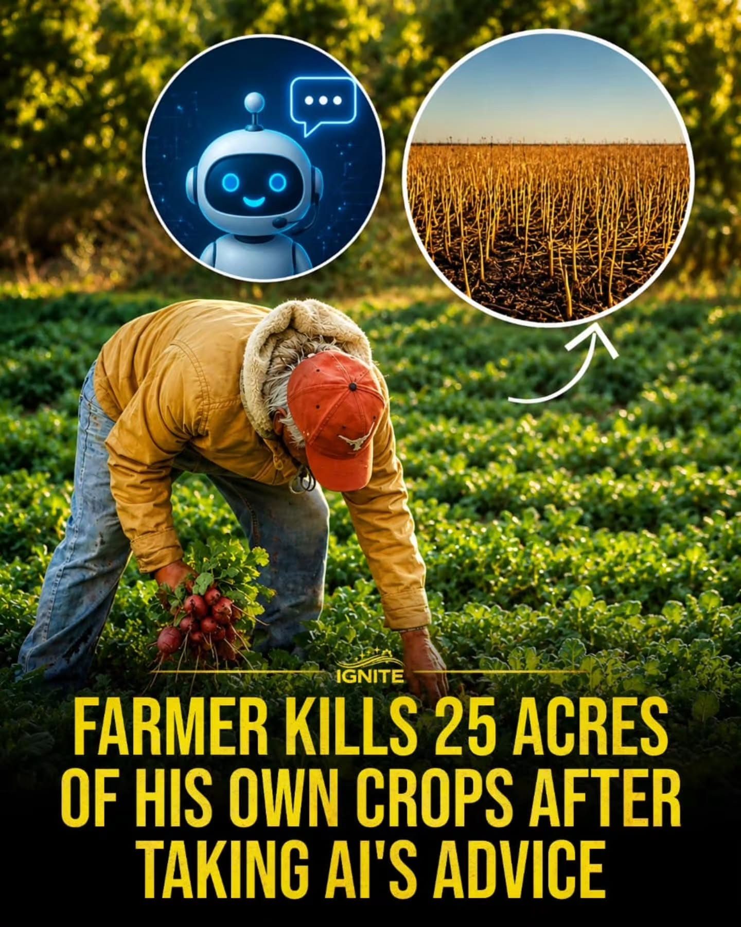 Farmer's Crop Loss Highlights Dangers of AI in Agriculture