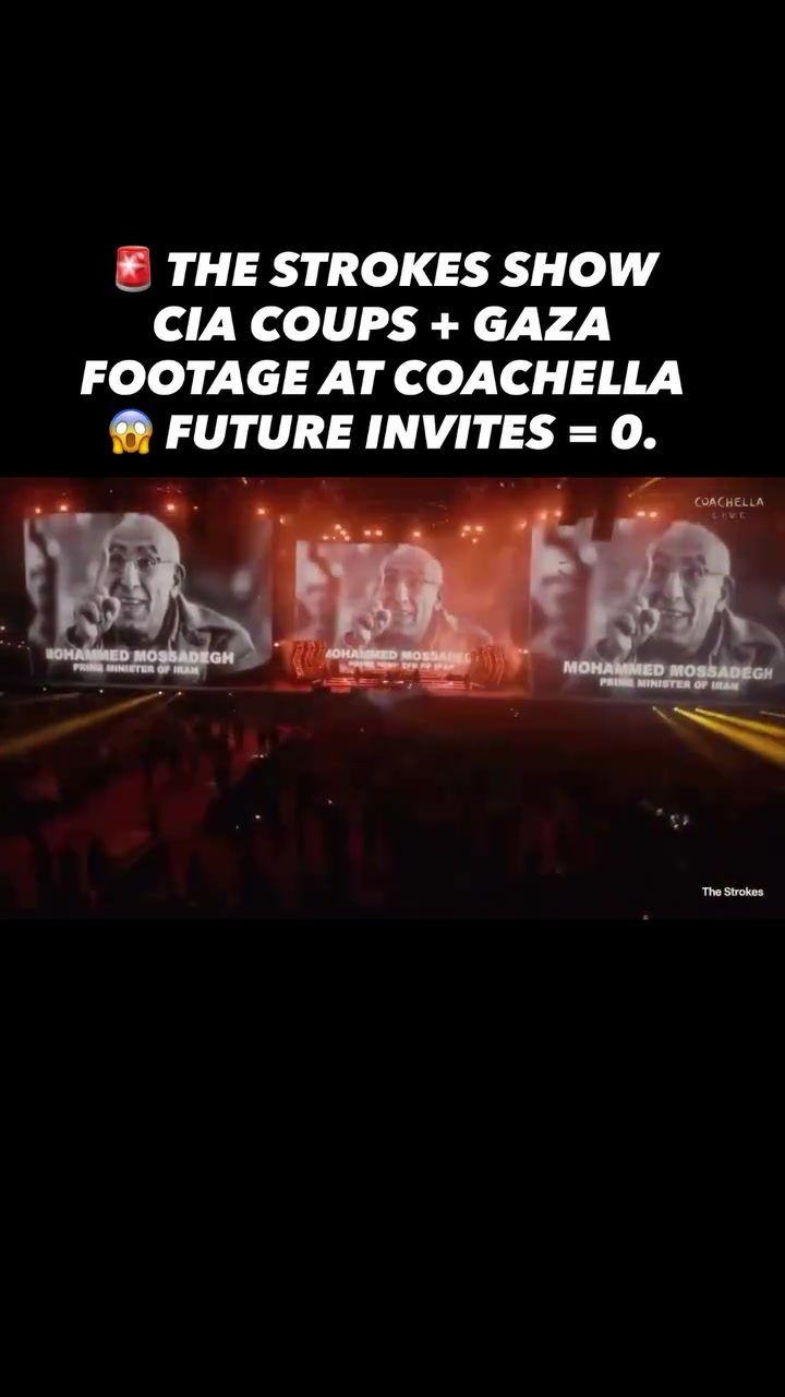 The Strokes' Coachella Protest: Music Meets Politics