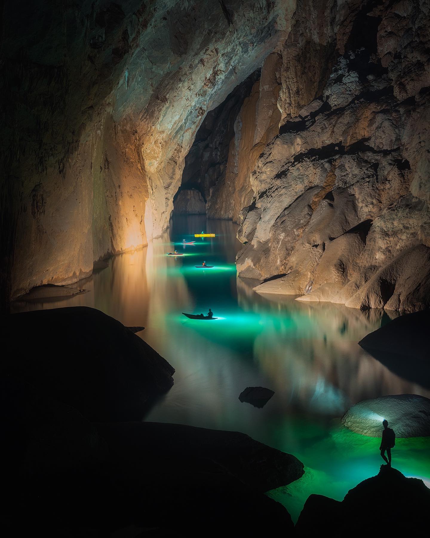 Kayaking in Caves: Underground River Adventure
