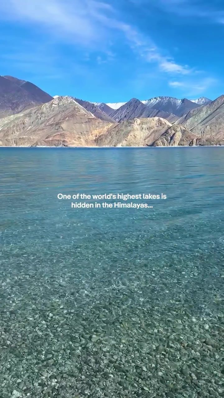 Discover the Majestic Blue Waves of Pangong Tso Lake