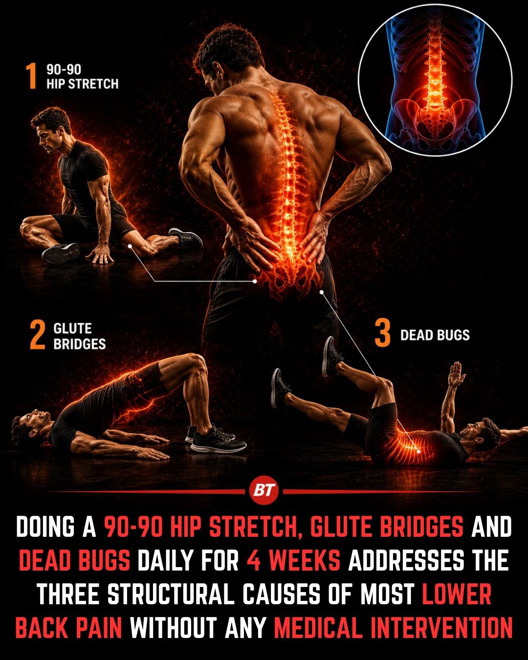 3 Lower Back Pain Exercises for Daily Relief