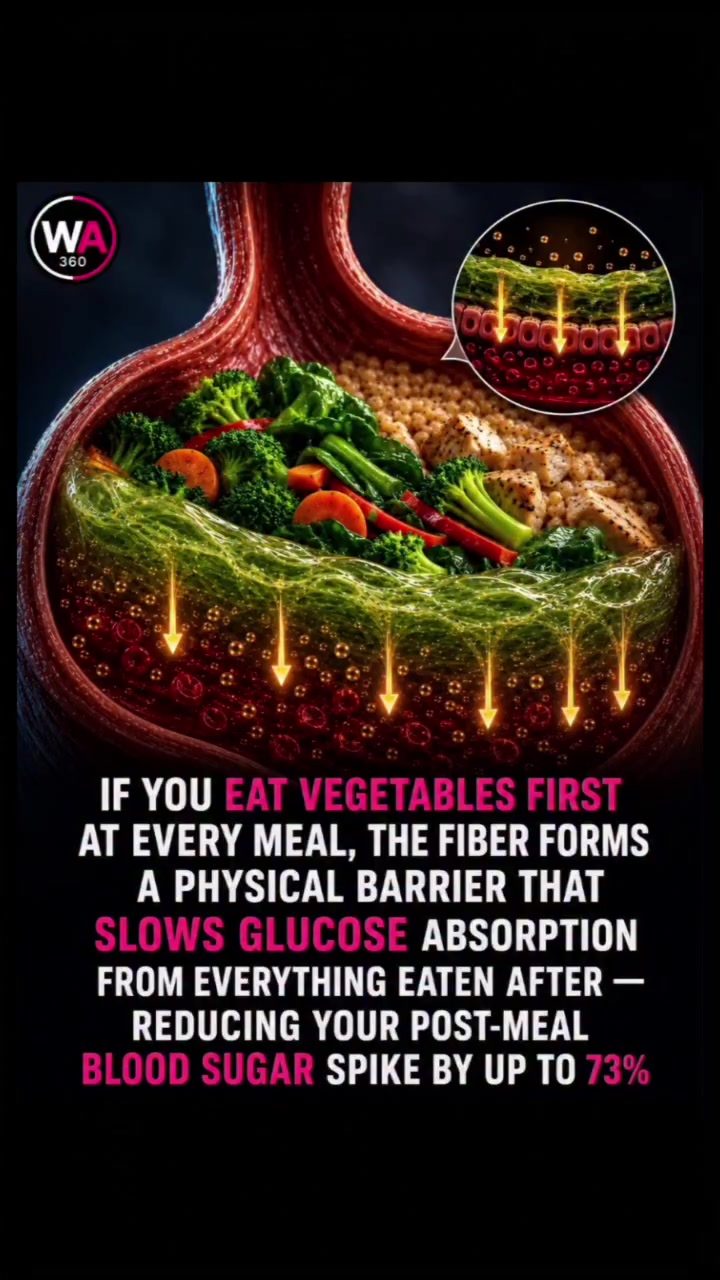 Eating Vegetables First: Boost Blood Sugar Control