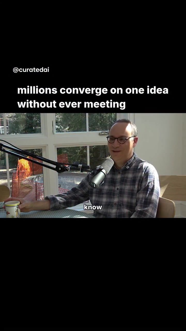Collective Thought: Ideas Converging Without Meeting