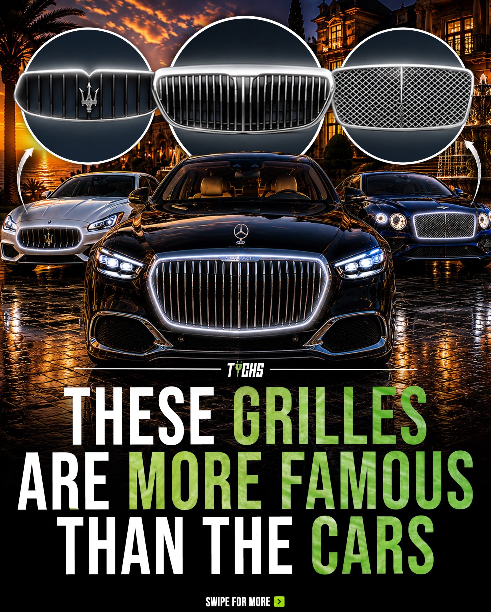 Iconic Designs: How Luxury Car Grilles Define Automakers