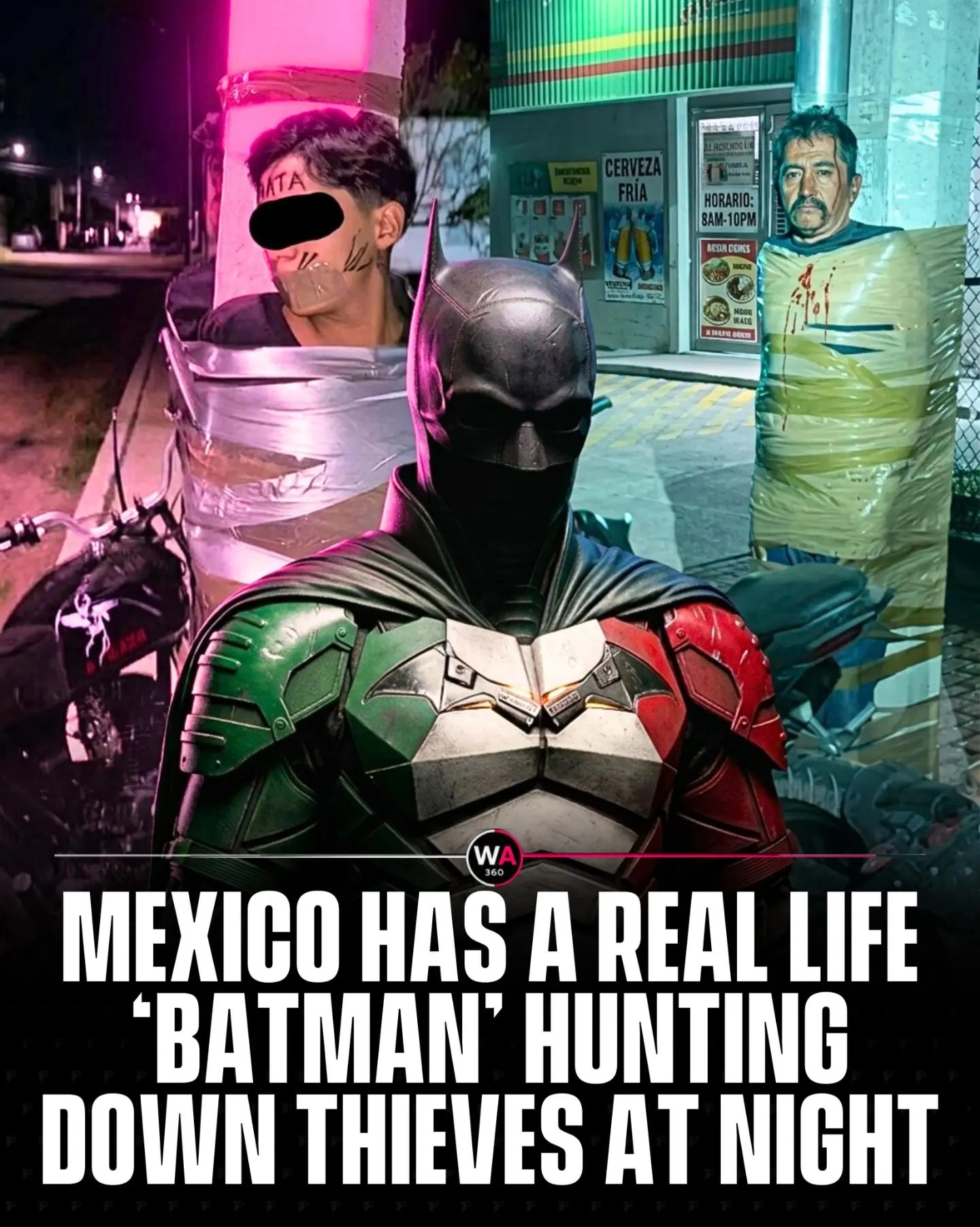 Batman Inspires Real-Life Vigilante Justice in Mexico