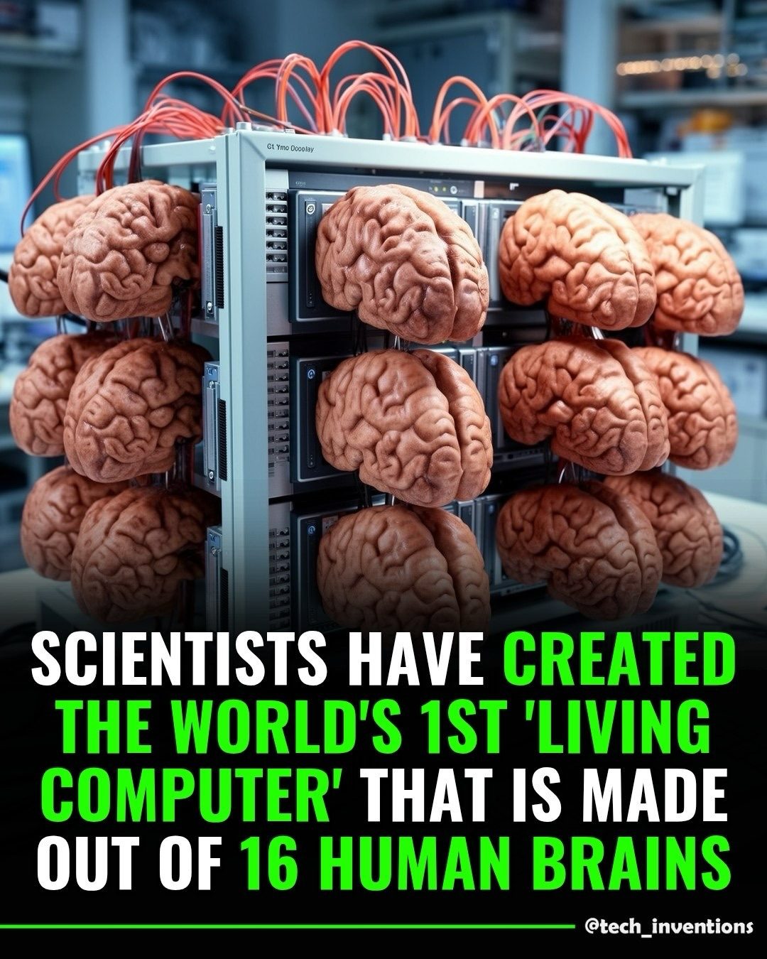 Revolutionary Living Computers Made of Human Brain Tissue