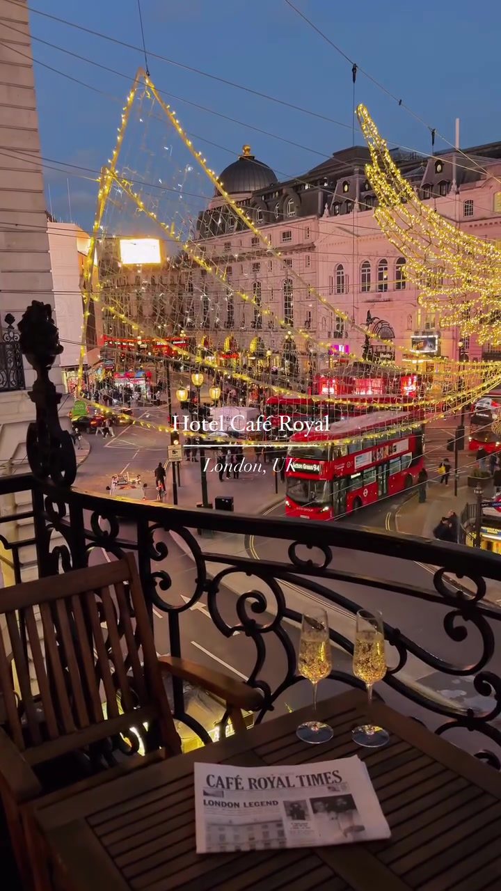 Experience the Magic: Hotel Cafe Royal's Christmas Decor Revealed