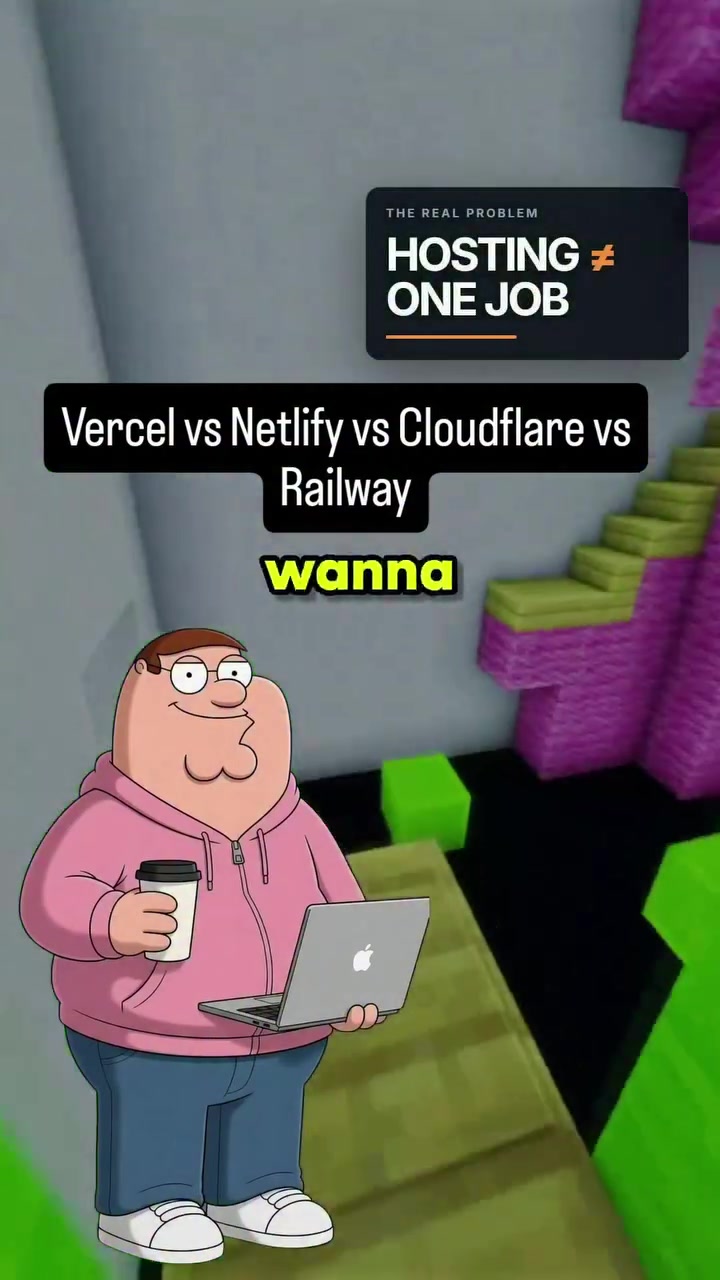 Vercel, Netlify, Cloudflare, Railway: What Each Does