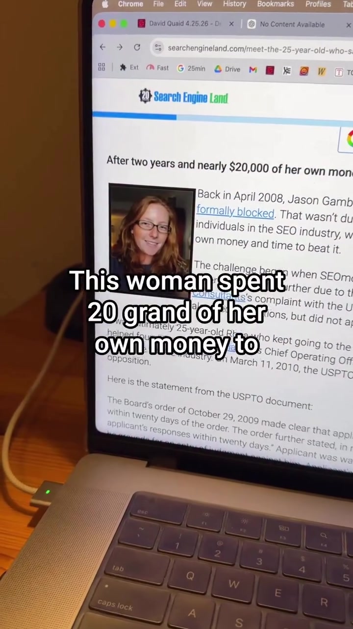 Rhea Drysdale's Fight to Keep SEO Free