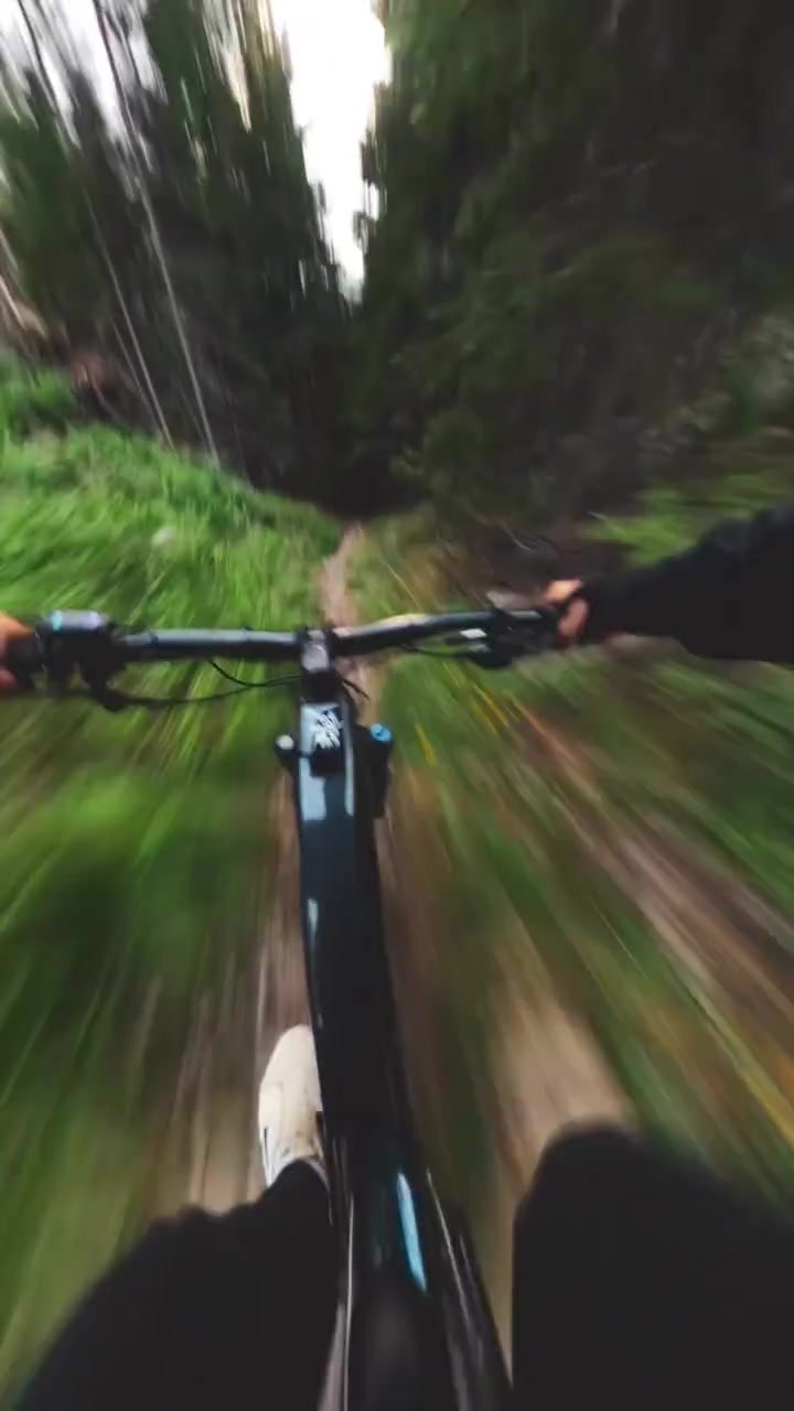 Mountain Biking in Sölden, Austria: POV Trail Ride