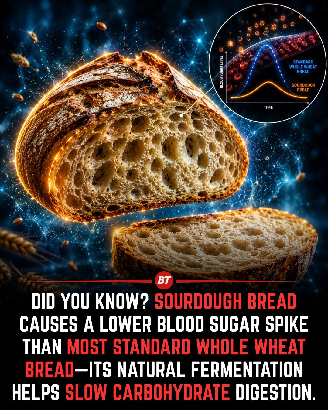 Sourdough Bread: Lower Blood Sugar Spikes, Thanks to Fermentation