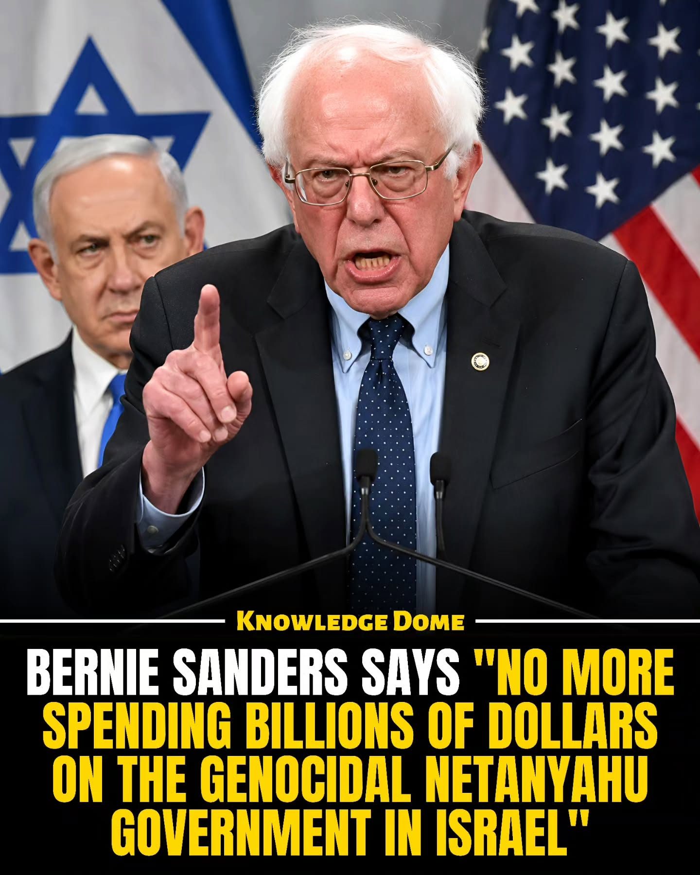Bernie Sanders Calls for Reducing Military Aid to Israel