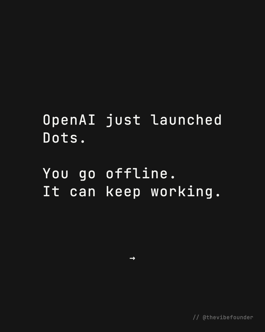 OpenAI Dots: Offline Functionality