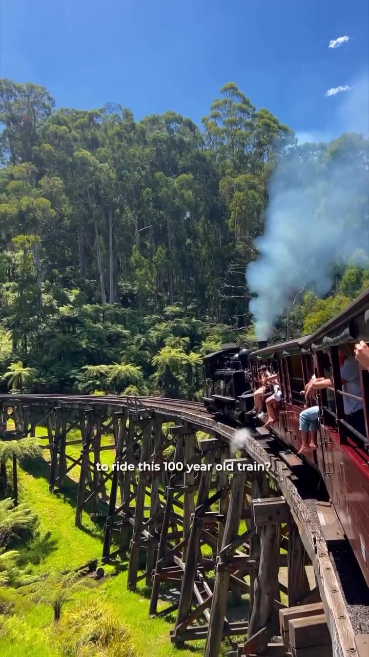 Experience the Historic Puffing Billy Railway Through Dandenong