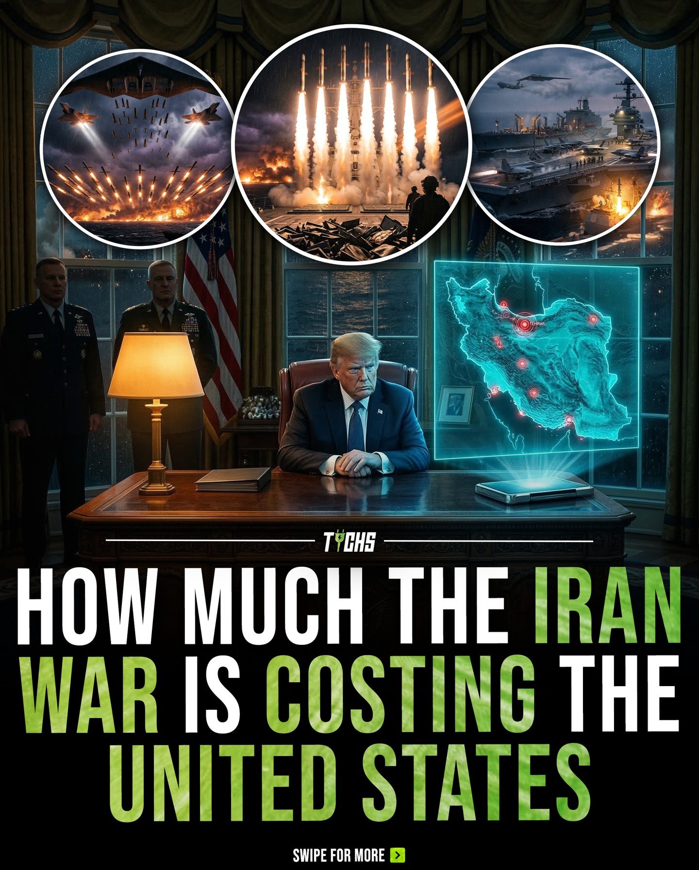 The Iran War's Financial Toll: $11.3 Billion in Six Days