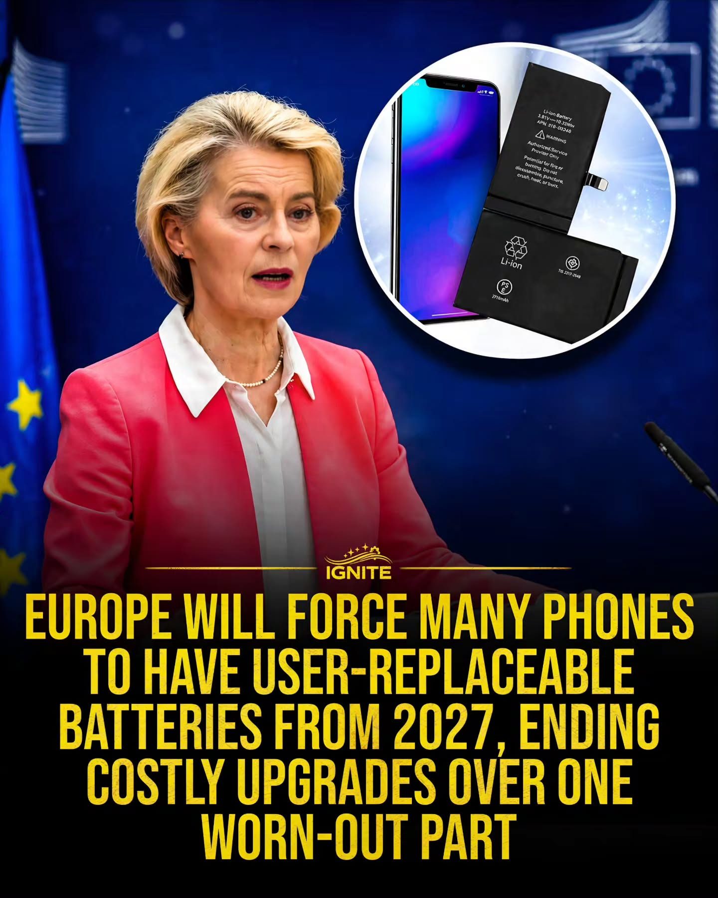 Europe's 2027 Mandate: User-Replaceable Phone Batteries