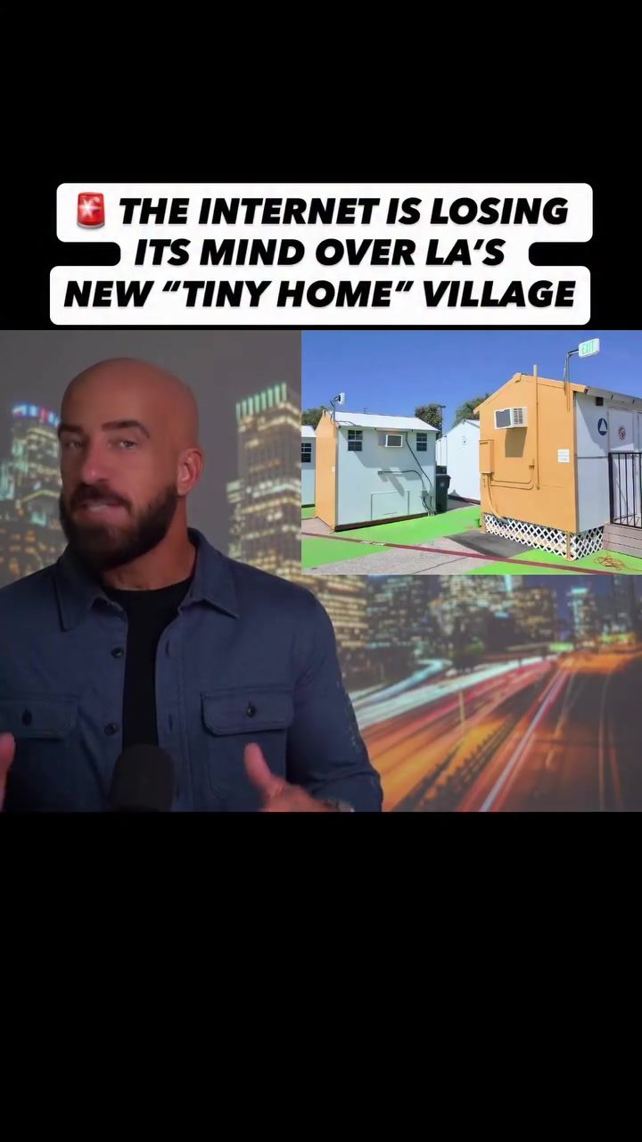 Controversial Reactions to LA's New Sun Valley Tiny Home Village