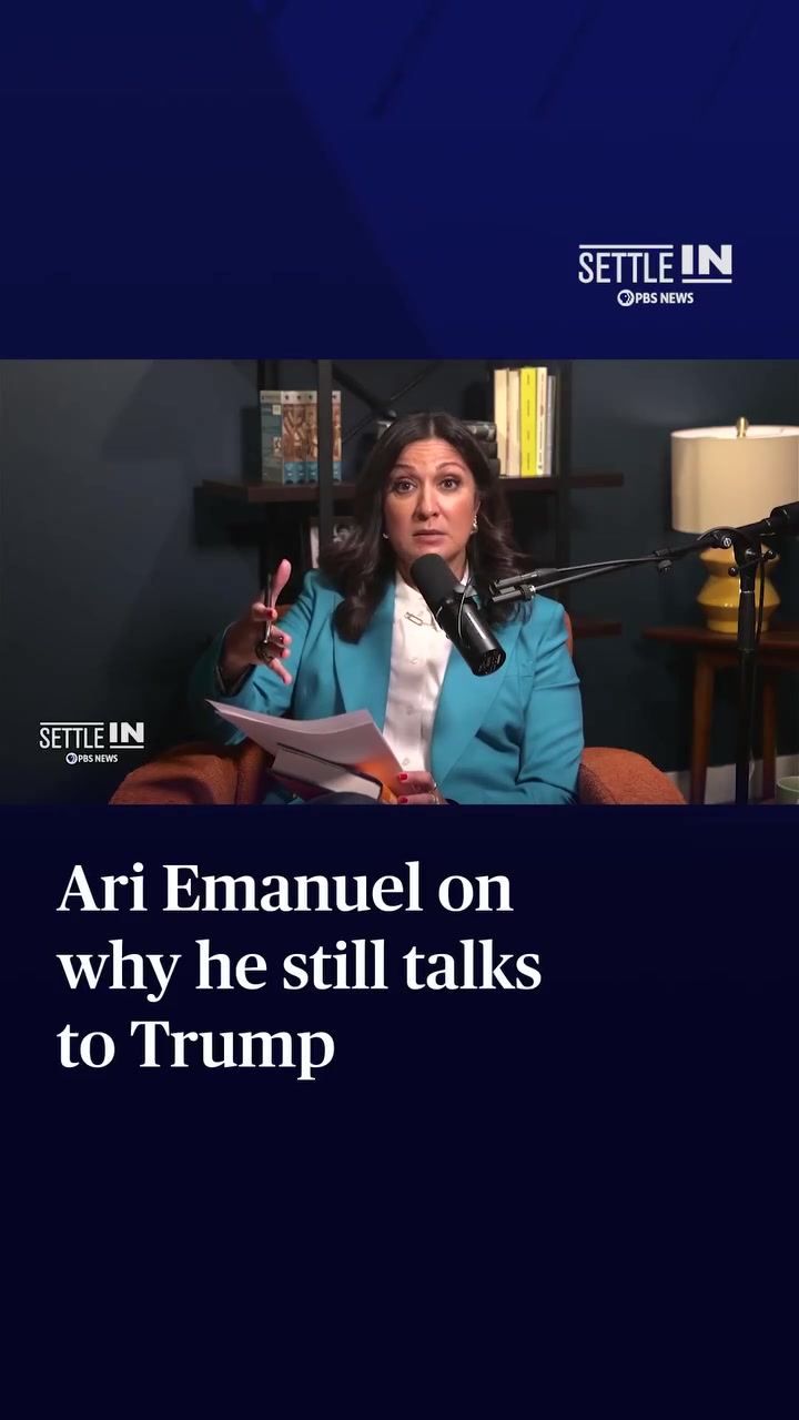 Ari Emanuel on Why He Talks to Trump