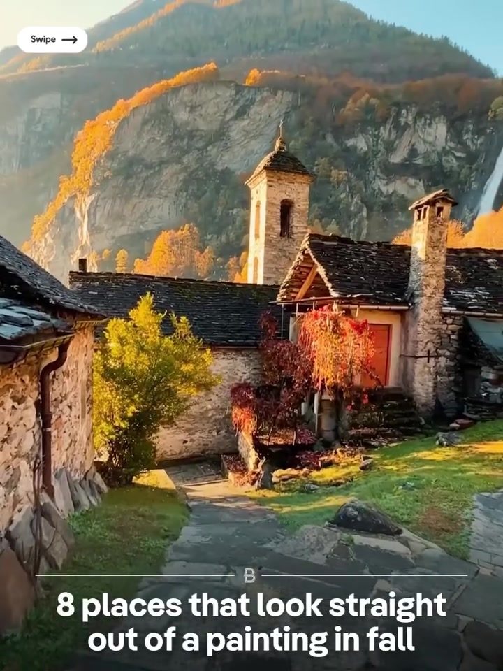 Fairytale Fall Landscapes That Look Like Paintings